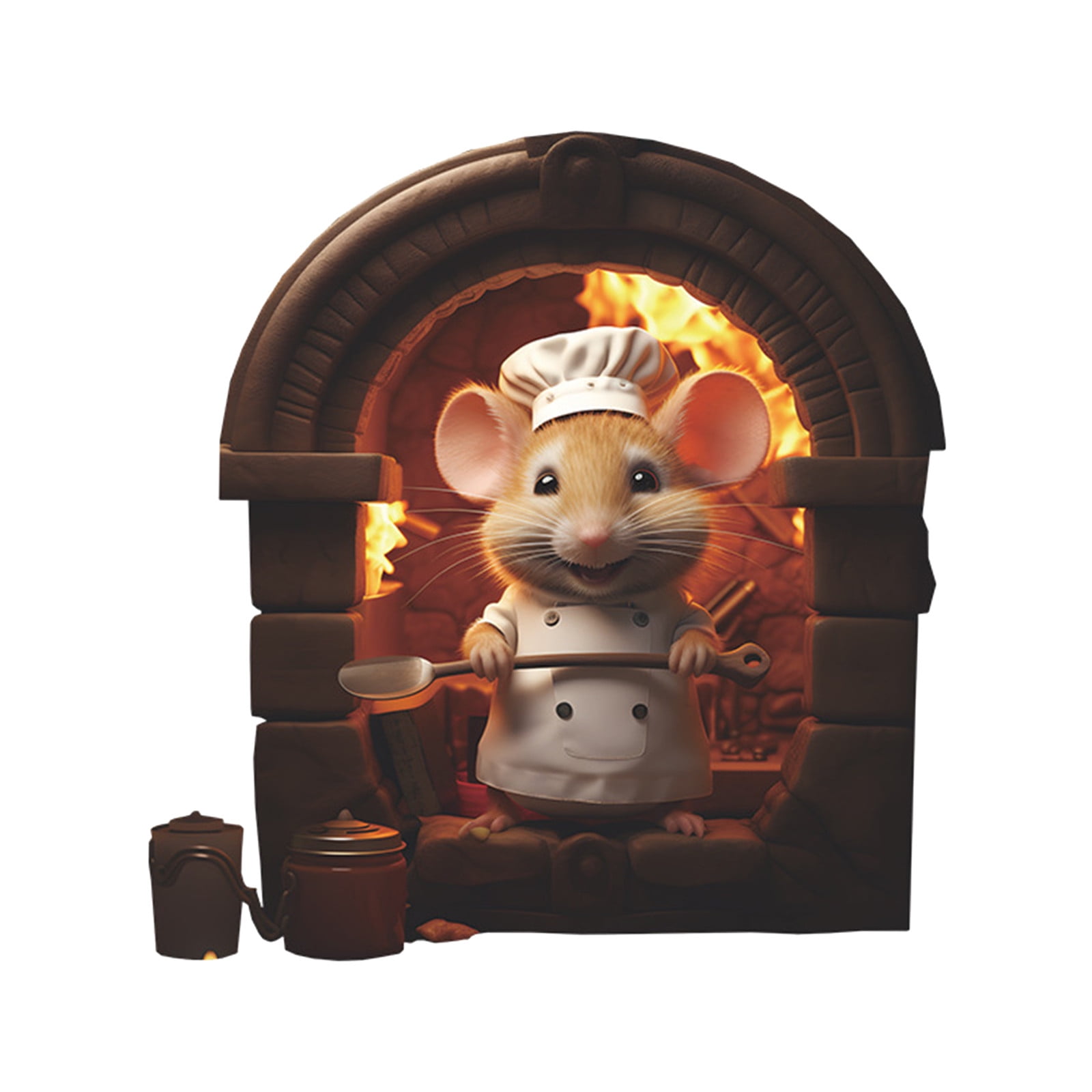 Cute Hole Wall Decals 3D Wall Stickers for Child Room Decor Nursery