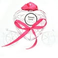 Cute Hollow out Heart Shaped Candy Box Wedding Baby Shower Gift