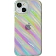 thumbnail image 1 of Cute Holographic Laser Water Ripple Pattern Wave Shape Camera Lens Protection Soft Compatible with iPhone Case (Clear,iPhone 12 Pro), 1 of 13