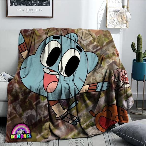 Cute Home Decoration Fleece Blanket for Bed,Sofa-Cartoon Plush Throw Blanket Lightweight Blanket