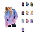 thumbnail image 1 of Cute Hoodies For Teen Girls Trendy Preppy Hooded Sweatshirts Oversized Long Sleeve Shirts Gradient Clothes For Girls, 1 of 7