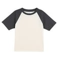 thumbnail image 1 of Cute Hoodies for Teens Kids Raglan Baseball Shirt Boys Girls Short-Sleeve T-Shirt Short Sleeve Cotton Shirts Kids Crewneck T-Shirts Summer Tops Basic Tees Dark Gray 14Y, 1 of 7