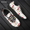 Cute Hospital Nurse Design Casual Shoes For Women Lace Up Woman Flats