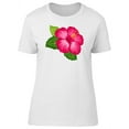 thumbnail image 1 of Cute Hot Pink Hibiscus Flower T-Shirt Women -Image by Shutterstock, Female Medium, 1 of 4