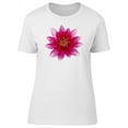thumbnail image 1 of Cute Hot Pink Water Lily Flower T-Shirt Women -Image by Shutterstock, Female x-Large, 1 of 4