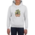 thumbnail image 1 of Cute Hoya Buddy Hoodie Juniors -Smartprints Designs,  Small, 1 of 4