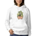 thumbnail image 1 of Cute Hoya Buddy Hoodie Women -Smartprints Designs, Female XX-Large, 1 of 4