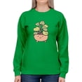 thumbnail image 1 of Cute Hoya Buddy Sweatshirt Women -Smartprints Designs, Female 4X-Large, 1 of 4