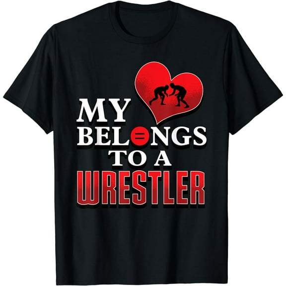 Cute I Am a Wrestling Mom Mama Shirt for Women T-Shirt