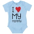 thumbnail image 1 of Cute I Heart My Mommy Mom Love Romper Boys or Girls Infant Baby Brisco Brands 12M, 1 of 1