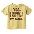 thumbnail image 1 of Cute I Look Like Daddy Dad Joke Youth T Shirt Tee Boys Infant Toddler Brisco Brands 18M, 1 of 6