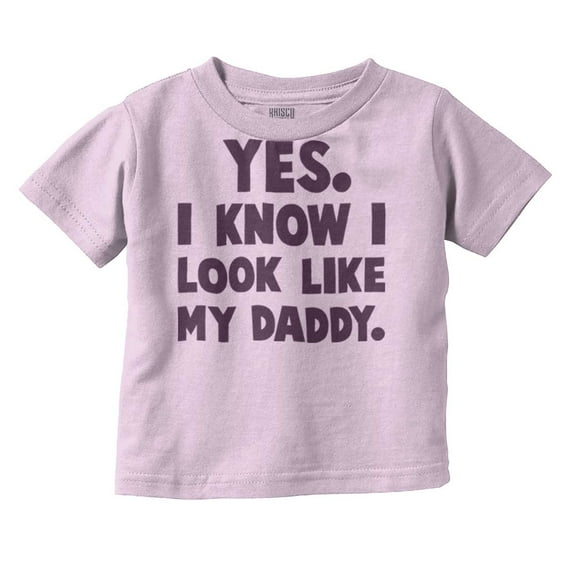 Cute I Look Like Daddy Dad Joke Youth T Shirt Tee Boys Infant Toddler Brisco Brands 2T