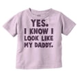thumbnail image 1 of Cute I Look Like Daddy Dad Joke Youth T Shirt Tee Boys Infant Toddler Brisco Brands 5T, 1 of 6