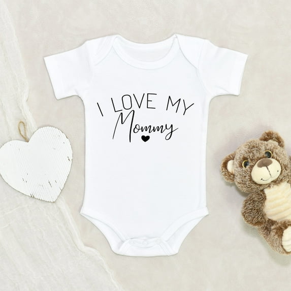Cute I Loved Mom Clothes - Mom Baby Clothes - Newest Mom Baby Clothes - Newborn Baby Clothes