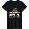 thumbnail image 1 of Cute I'm In Love With Cocoa Hot Chocolate Beverage T Shirt, 1 of 3