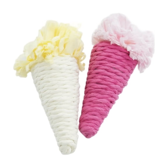 Cute Ice Cream Cat Toy Interactive Kittens Play Toy Sweet Dessert Shape Catnip Toy Indoor Cat Toy For Pet Fun Exercise And , 1Pack B