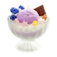 thumbnail image 1 of Cute Ice Cream Shaped Cookie Scented Candle in Glass Home Decorative Candle Gift for Women Candle for Birthday, Fruit Ice Cream Bowl Candle for Cool Gifts Wicks Soy Candles, 1 of 6
