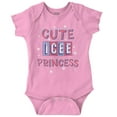 thumbnail image 1 of Cute Icee Princess Official Logo Bodysuit Jumper Girls Infant Baby Brisco Brands 12M, 1 of 6