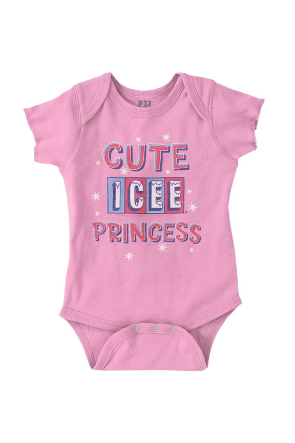 Cute Icee Princess Official Logo Bodysuit Jumper Girls Infant Baby Brisco Brands 12M