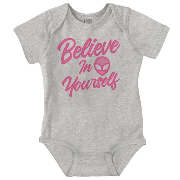 Cute Inspirational Motivation Alien Bodysuit Jumper Girls Infant Baby Brisco Brands 18M