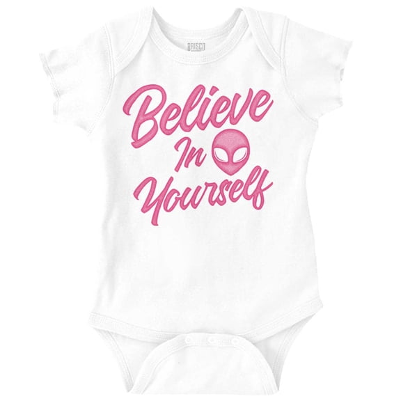 Cute Inspirational Motivation Alien Bodysuit Jumper Girls Infant Baby Brisco Brands 6M