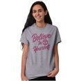 thumbnail image 1 of Cute Inspirational Motivation Alien Women's Graphic T Shirt Tees Brisco Brands X, 1 of 5