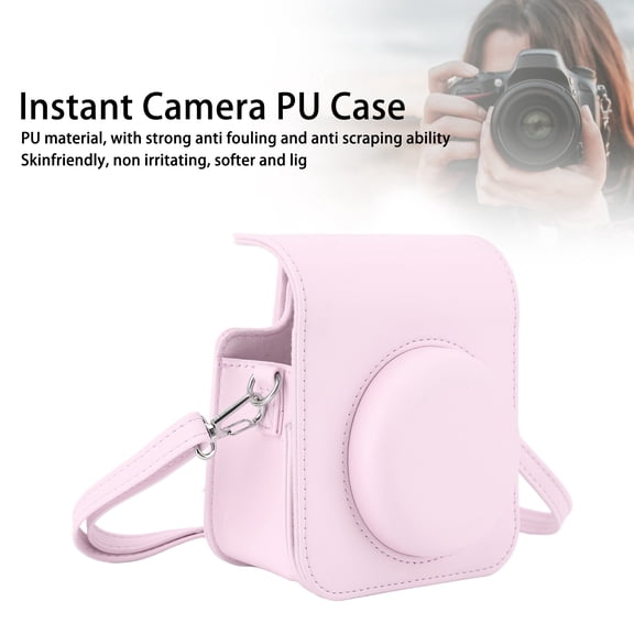 Cute Instant Camera Case with Detachable Shoulder Strap, Ideal for Travel  Outdoor Use