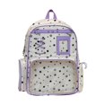 thumbnail image 1 of Cute Ita Bag Backpack, Aesthetic Large Capacity Daypack with Pin Display Window, Versatile Travel Backpack for Conventions, Everyday Use, and Streetwear Style, 1 of 3