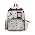 thumbnail image 1 of Cute Ita Bag Backpack, Aesthetic Large Capacity Daypack with Pin Display Window, Versatile Travel Backpack for Conventions, Everyday Use, and Streetwear Style, 1 of 8