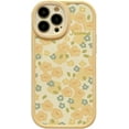 thumbnail image 1 of Cute Jasmine Little Flower Rounded Camera Lens Protector Soft  for iPhone Case (Yellow,iPhone 13 Pro Max), 1 of 6