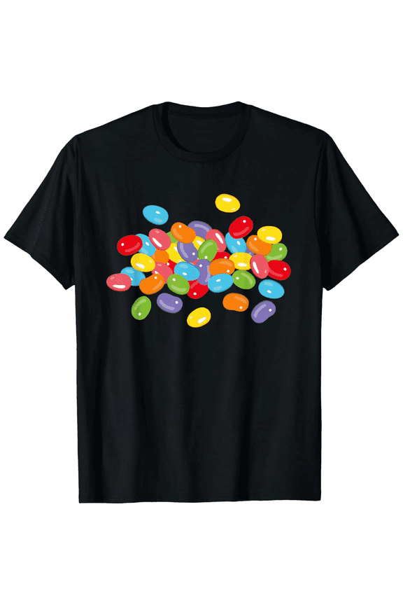 Cute Jelly Beans Candy Lover tee Easter Foodie Gift Shirt Mens T-Shirt100%cotton