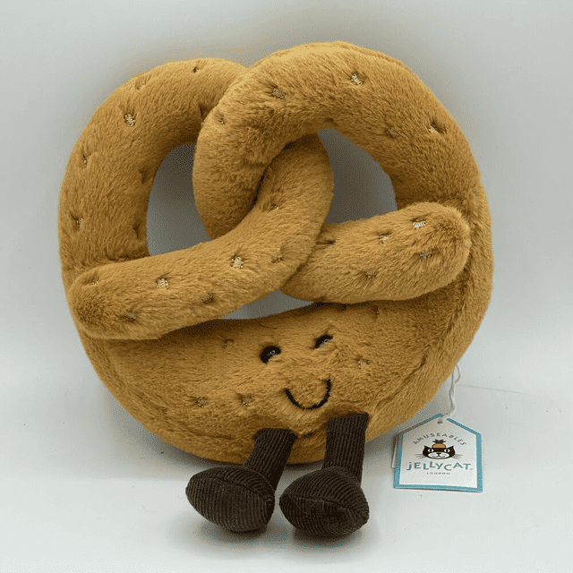 Cute Jellycat AMUSEABLE PRETZEL Soft Plush Stuffed Baked Goods Toy ...