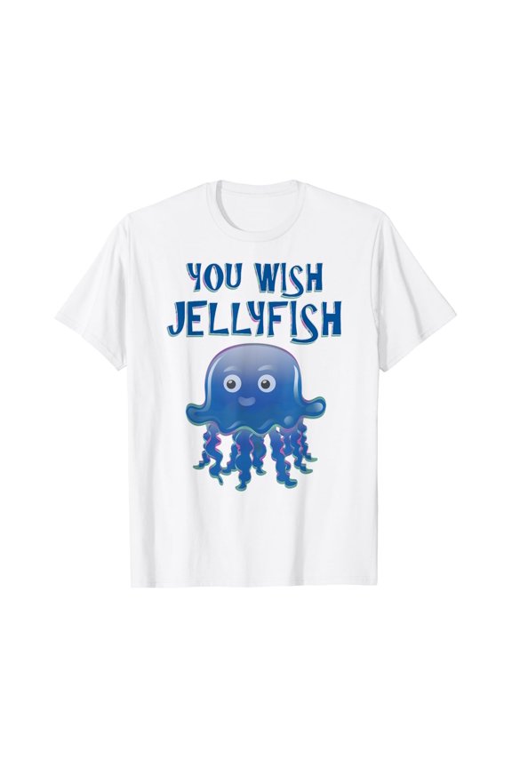 Cute Jellyfish Gift Ocean Creature For Women Girls Boys T-Shirt