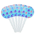 thumbnail image 1 of Cute Jellyfish Octopus Squid Tentacles Pattern Cupcake Picks Toppers Decoration Set of 6, 1 of 6