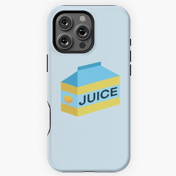 Cute Juice Box Graphic Drink Design Phone Case for iPhone 16 15 14 13 12 11 Pro Max