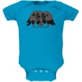 thumbnail image 1 of Cute Jumping Spider Cartoon I Like To Scare People Soft Baby One Piece Turquoise 0-3 M, 1 of 1