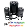 thumbnail image 1 of Cute Jumping Spider Self-Inking Rubber Stamp Ink Stamper - Black Ink - Medium 1 Inch, 1 of 7