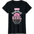 thumbnail image 1 of Cute Just a Basketball Girl Basketball Shirt For Girls Retro Funny Creative Graphic T-Shirt, 1 of 3