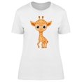 thumbnail image 1 of Cute Kawaii Baby Giraffe Tee Women's -Image by Shutterstock, 1 of 2