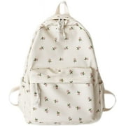 Cute Kawaii Backpack Floral Backpack for School Coquette Aesthetic Backpack Rucksack for Women Coquette School Bag