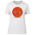 thumbnail image 1 of Cute Kawaii Basketball Ball T-Shirt Women -Image by Shutterstock, Female Medium, 1 of 4
