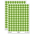 thumbnail image 1 of Cute Kawaii Broccoli Vegetable 200+ Round Stickers - Light Green - Gloss Finish - 0.50" Size, 1 of 3