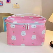 Cute Kawaii Character Pattern Cosmetic Makeup Bag