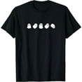 thumbnail image 1 of Cute Kawaii Halloween Ghosts T-Shirt, 1 of 3