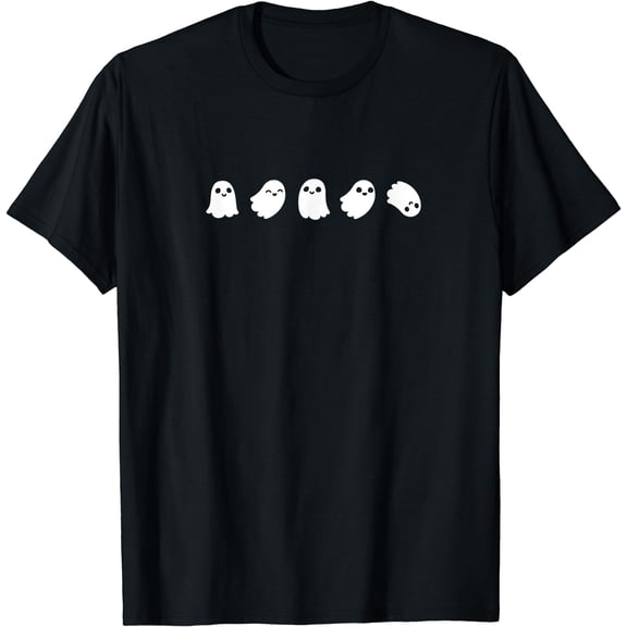 Cute Kawaii Halloween Ghosts T-Shirt