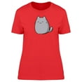 thumbnail image 1 of Cute Kawaii Kitten Doodle T-Shirt Women -Image by Shutterstock, Female x-Large, 1 of 2