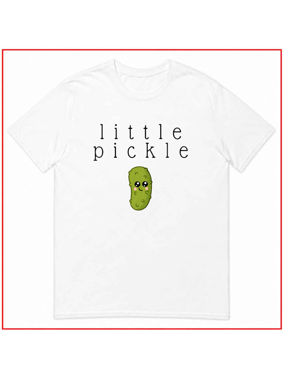Cute Kawaii Pickle Face Funny Food Unisex T Shirt V14442 Size S-5XL
