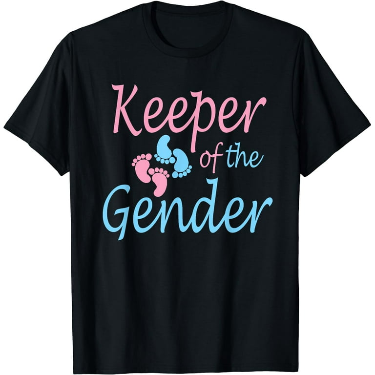 Cute Keeper Of Gender Shirt - Baby Reveal Party Gift Idea Cute Keeper Of Gender Shirt - Baby Reveal Party Gift Idea