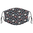 thumbnail image 1 of Cute Keeshond Dog Graphic Printed Cloth Face Masks Reusable Washable Adjustable for Adults (1 PCS), 1 of 1