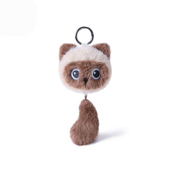 Cute Keychain, Soft Plush Cat Keychain, Lovely Animal Cat Key Chain,keychain, Cat Keychain